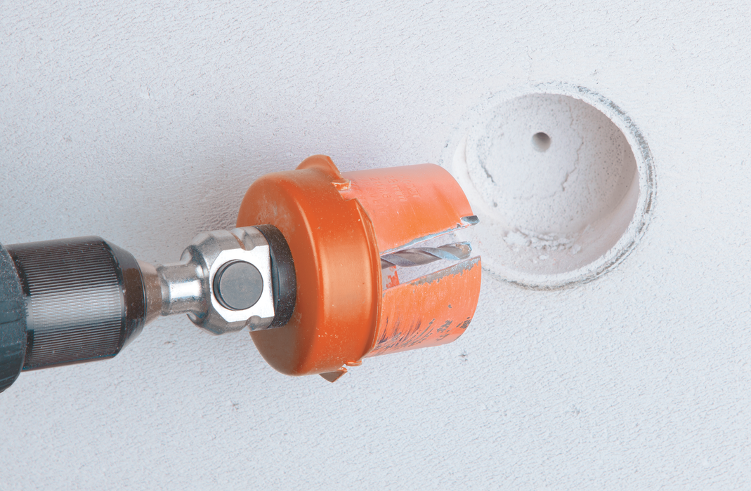 SuperXcut TCT Gatzaag met verzinkring 68/73mm met adapter