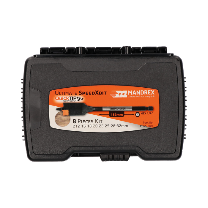 Ultimate SpeedXbit Speedborenset MWS0001 12-32mm, 8-delig