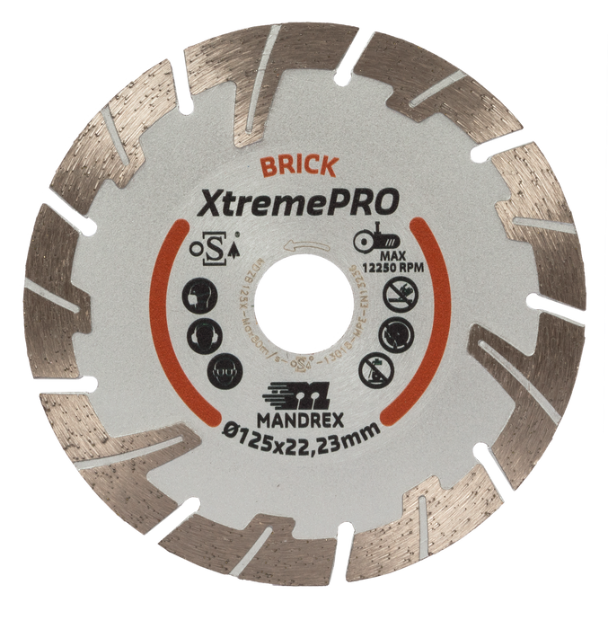 Baksteen XtremePro Diamantzaagblad
